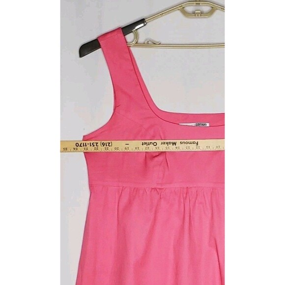 Necessary Objects Babydoll Dress 2X Pink Empire Button Accent Vtg 80s - Picture 7 of 7